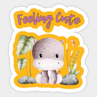 Cute Little Baby Animals #9 Sticker